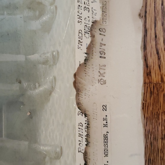 1917-1918 Phi Kappa Pi Fraternity - Stevens Institute of Technology, Hoboken, NJ - Picture 4 of 16